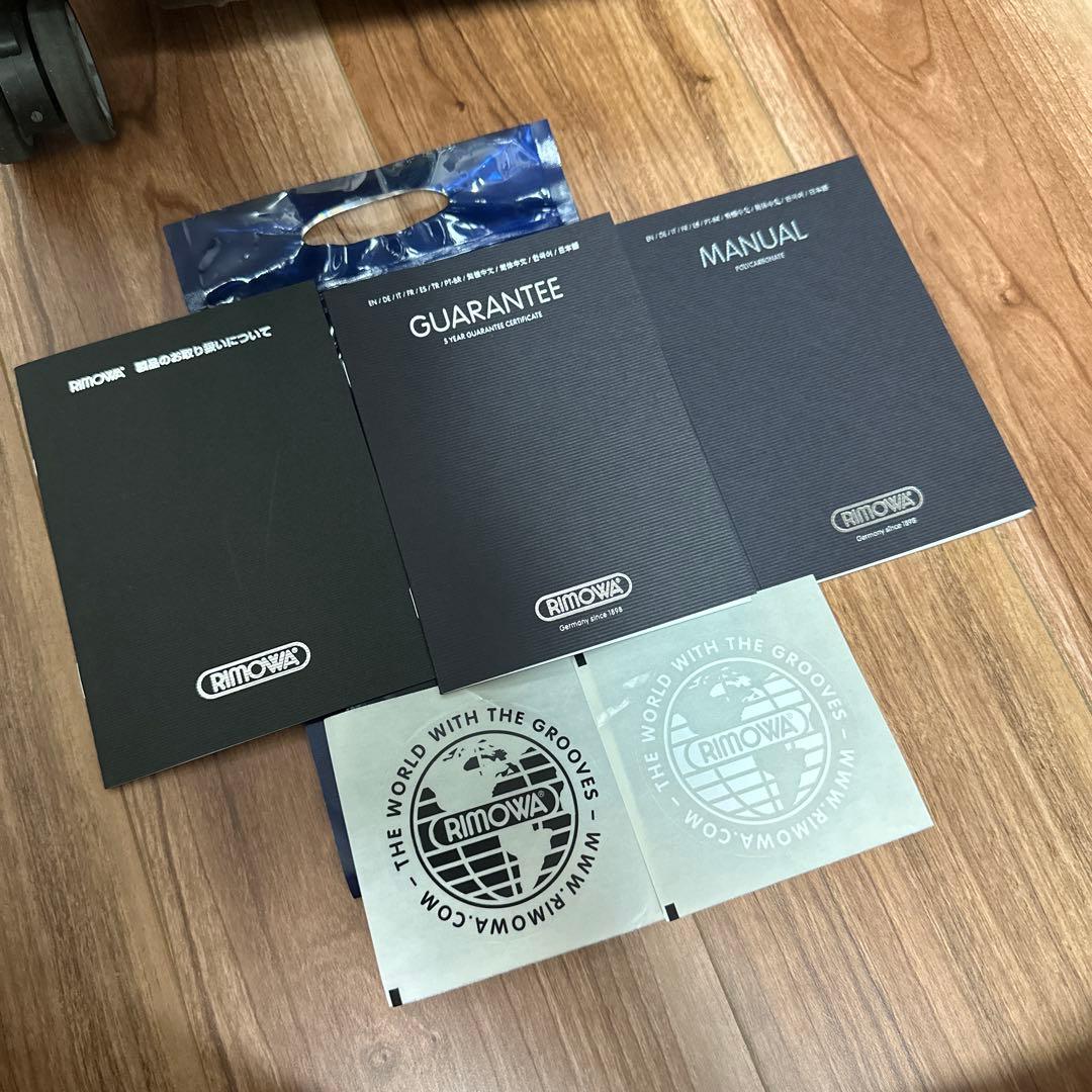 国内正規品 保証書付 リモワ RIMOWA サルサエアー　4輪 65L 紺 林五