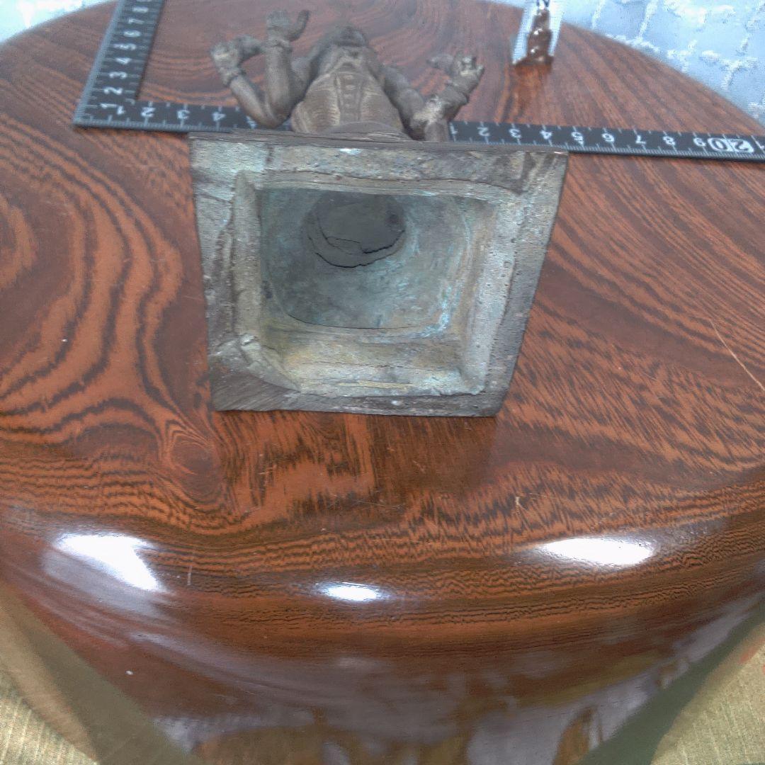 青銅製の多腕神像 骨董 中国美術？