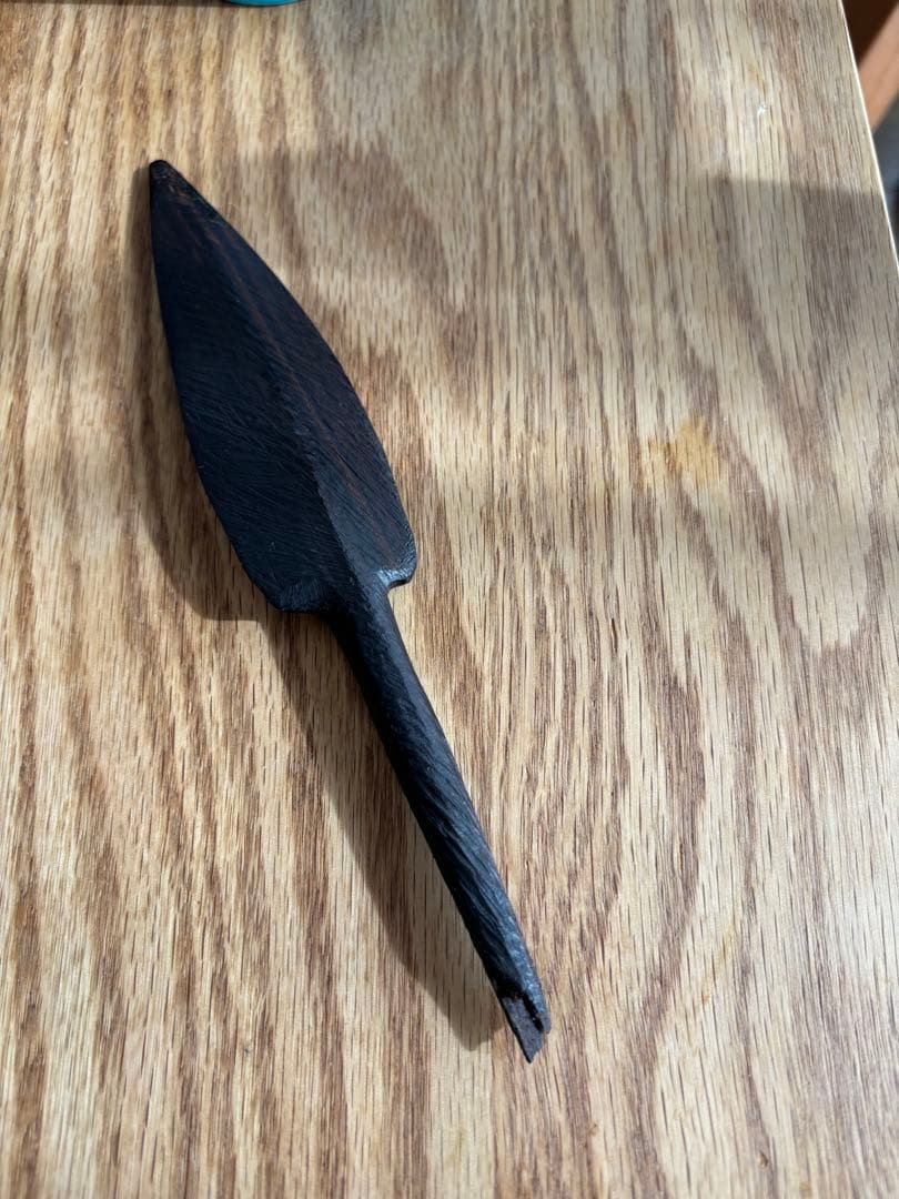 【アフリカ美術】木彫り人形　約103cm