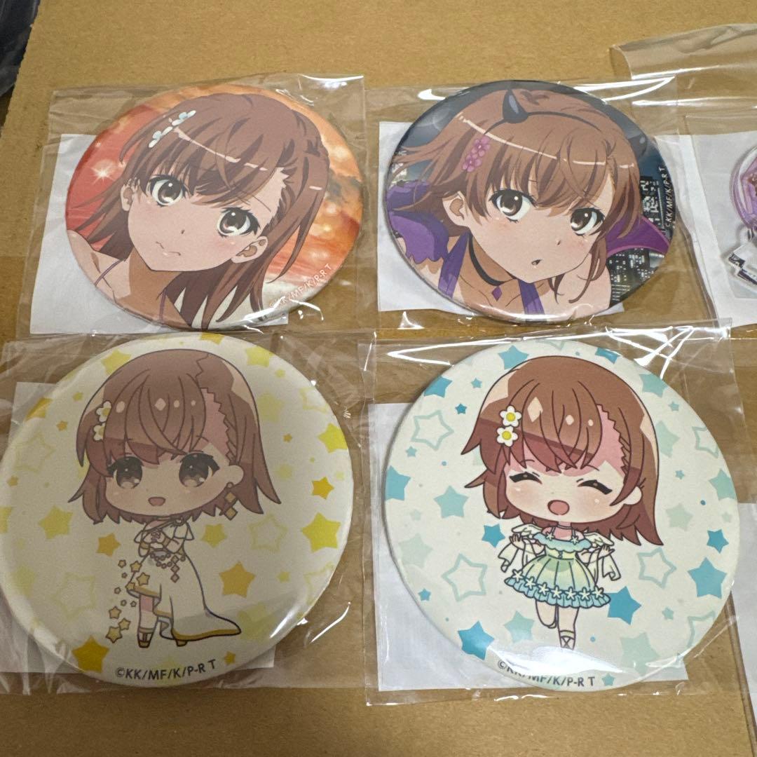 とある科学の超電磁砲T 御坂美琴 缶バッジ アクリルスタンド 水着 デビル