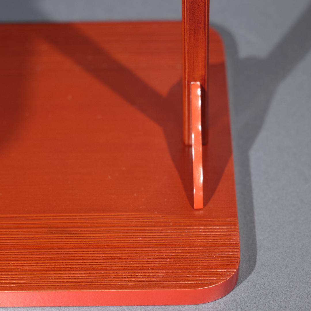 【美品】小四方棚　即中斎好　伊藤表正作　共箱　R0772ラ