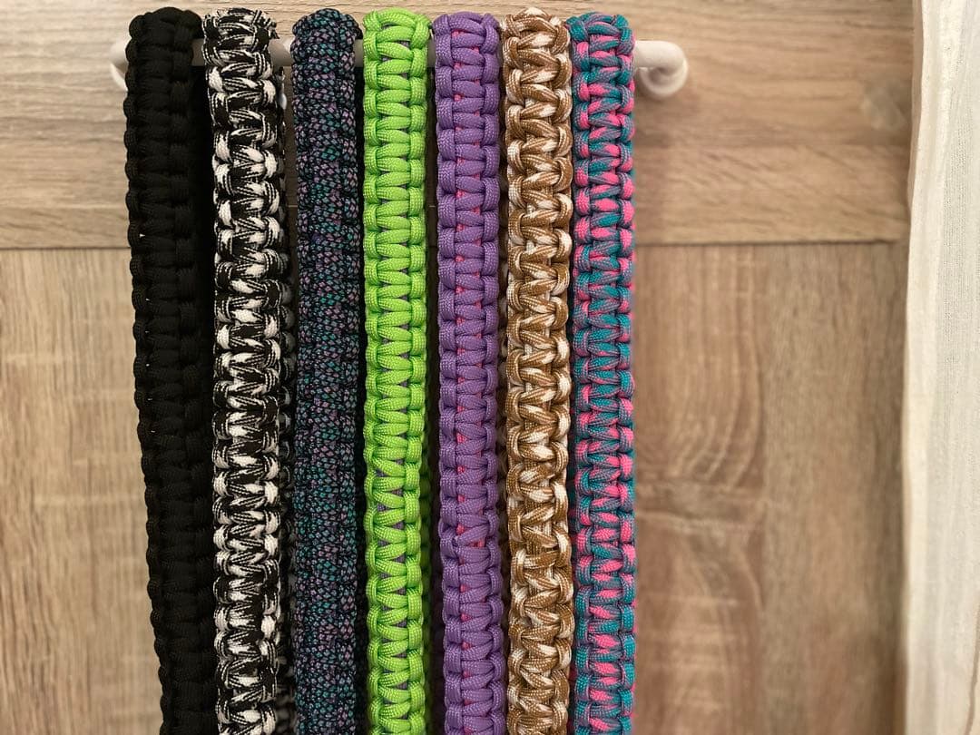 ハンドメイド　パラコード　スマホストラップ