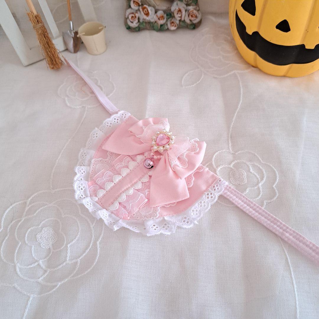 プッチ、ロリータスタイ(ピンク)わんちゃん猫ちゃん用