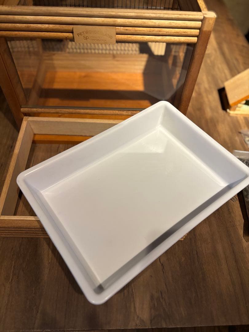 サカイペット産業木製窓付き小動物ケージ(旧タイプ)