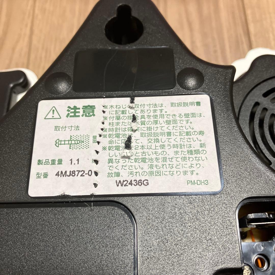 ハローキティ 希少　レア リズム時計 振り子時計 壁掛時計　やや訳あり