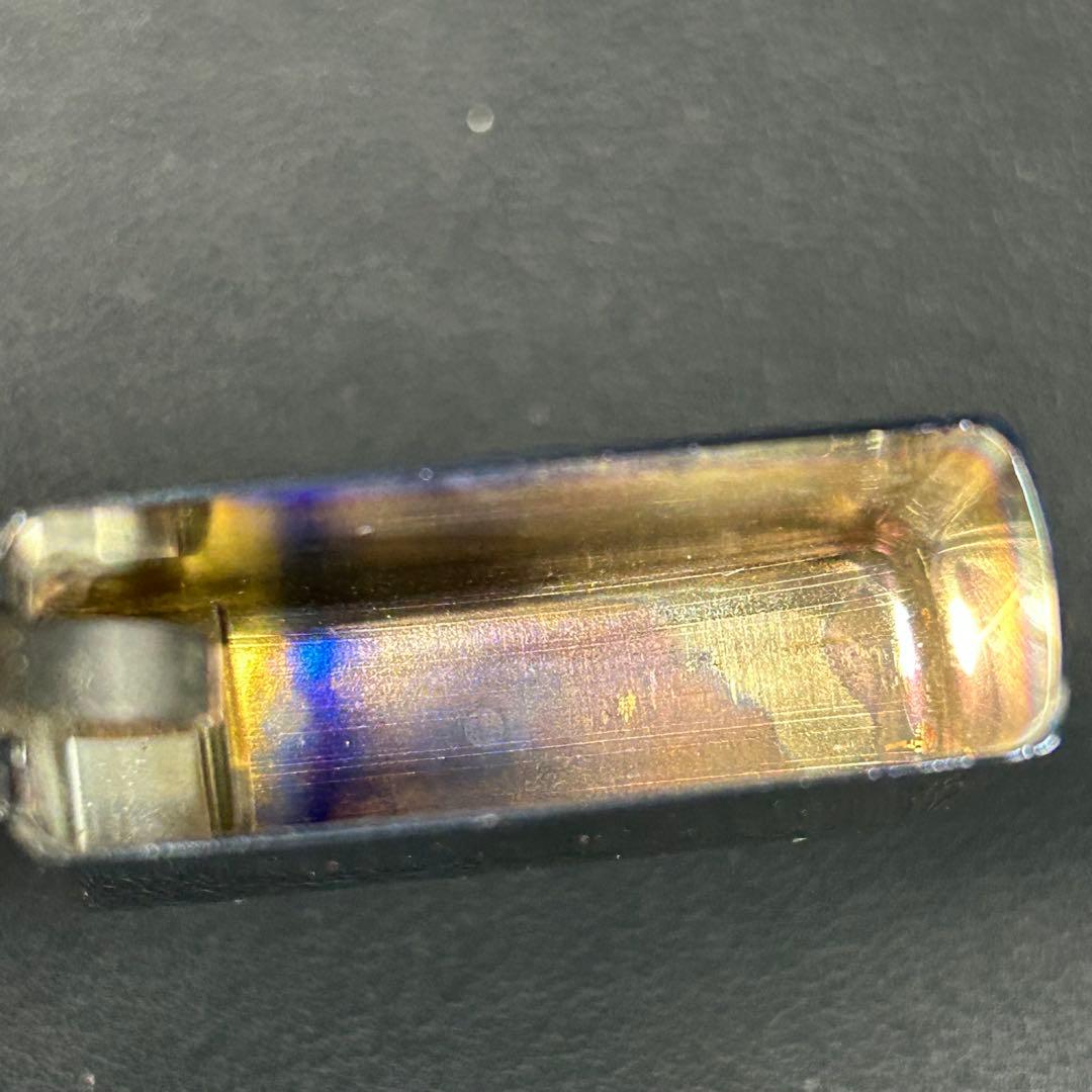 ジッポー　ピース　ブルーチタン