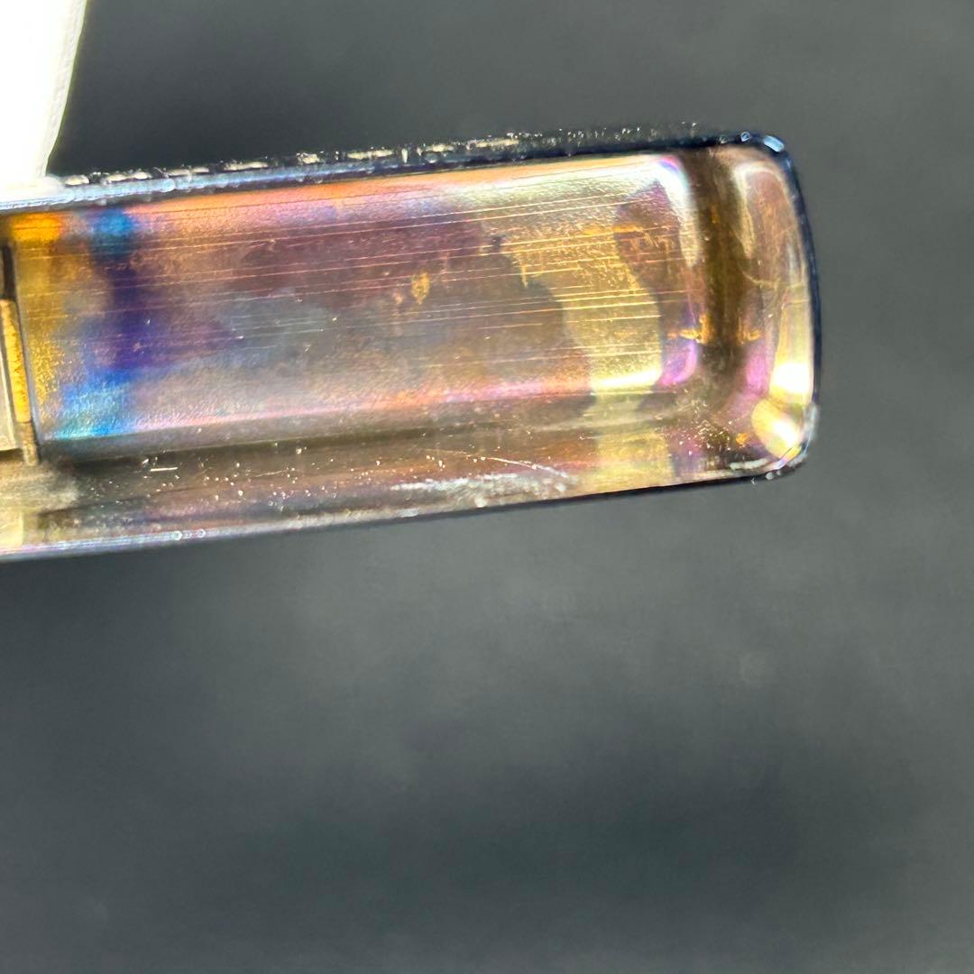 ジッポー　ピース　ブルーチタン