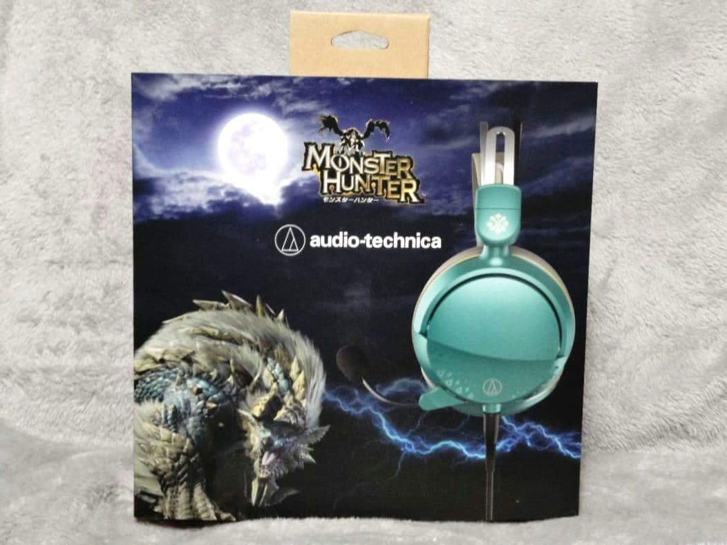 ATH-GL3 ZIN ゲーミングヘッドセット モンスターハンター 　ジンオウガ