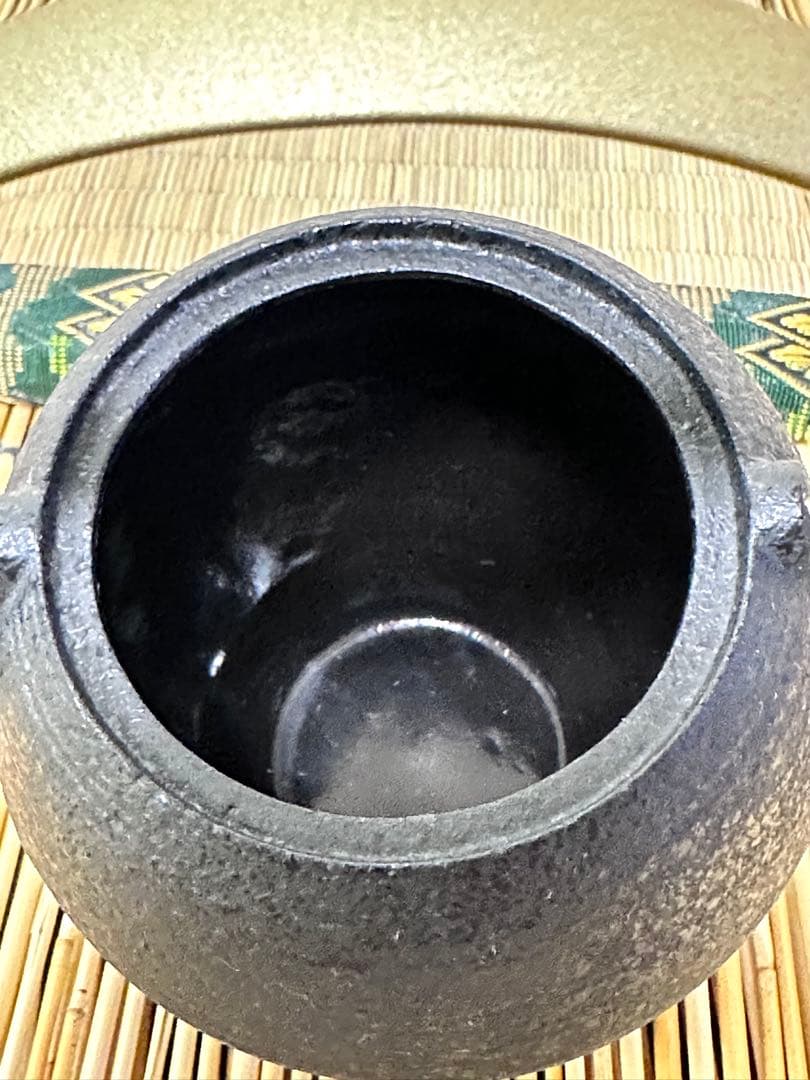 菊地保寿堂 奥山清行デザイン ティーポット まゆss 鉄瓶敷き おりがみ セット