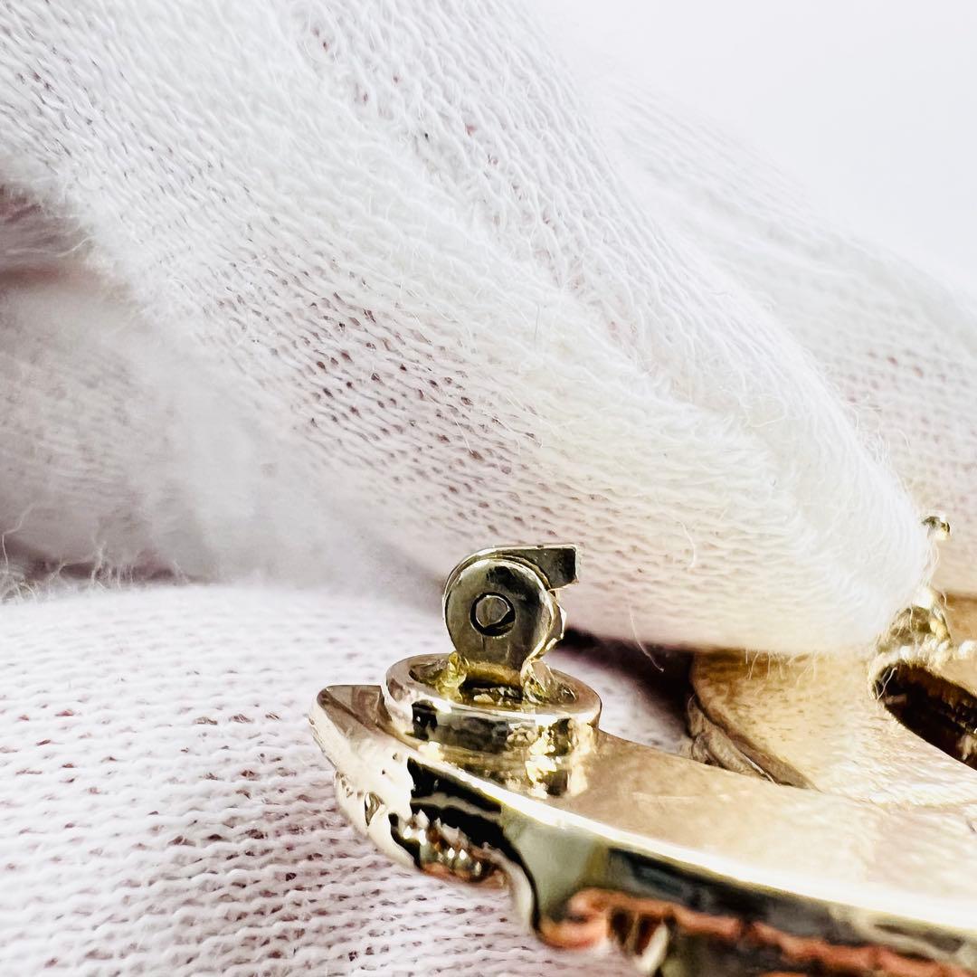 CHANEL ココマーク ビジュー ゴールド ブローチ コサージュ.