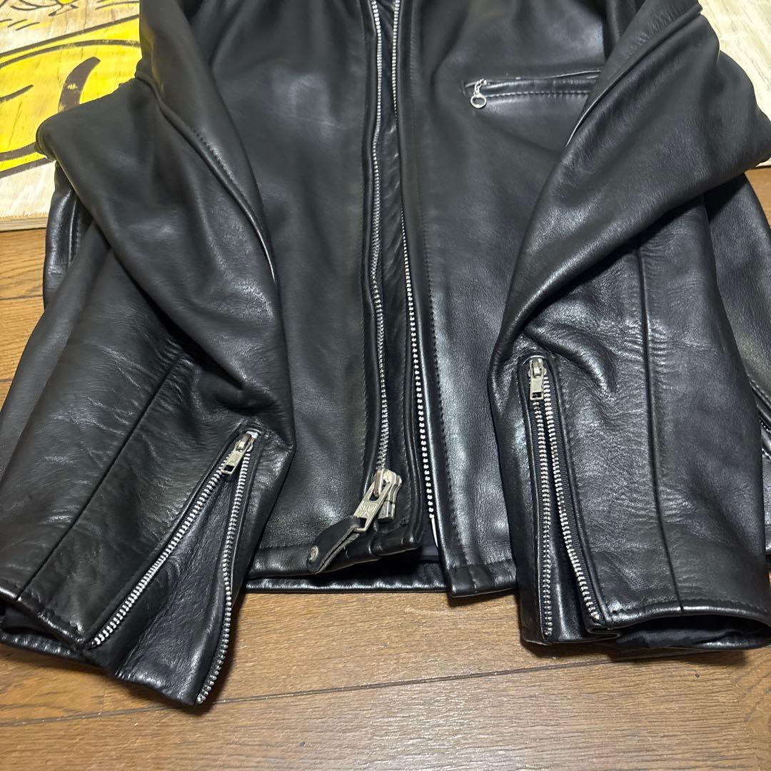 超美品‼️schott641SP 40インチシングルライダース　インナーボア付