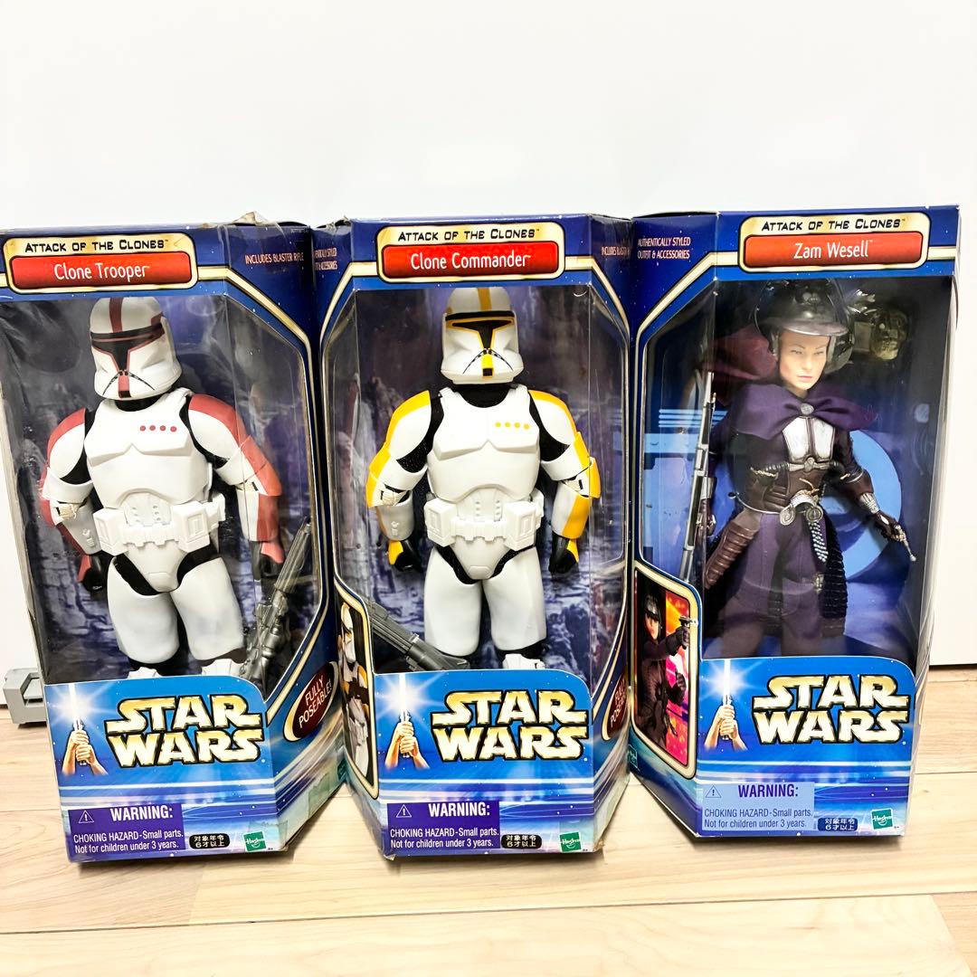 Star Warsスターウォーズ　12インチ4体セット