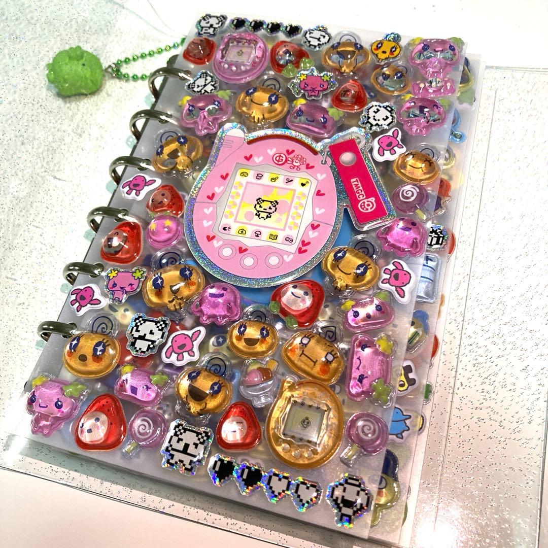 シール帳完成品　正規品　たまごっちボンボンドロップシール　キラキラシール