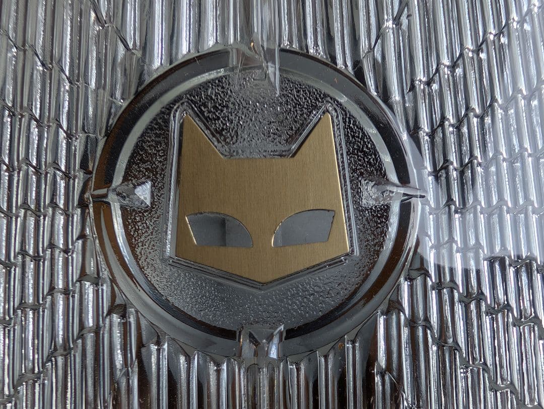 マーシャル 720 ヘッドライト リム付き クリアレンズ 金猫 キティ 箱付き