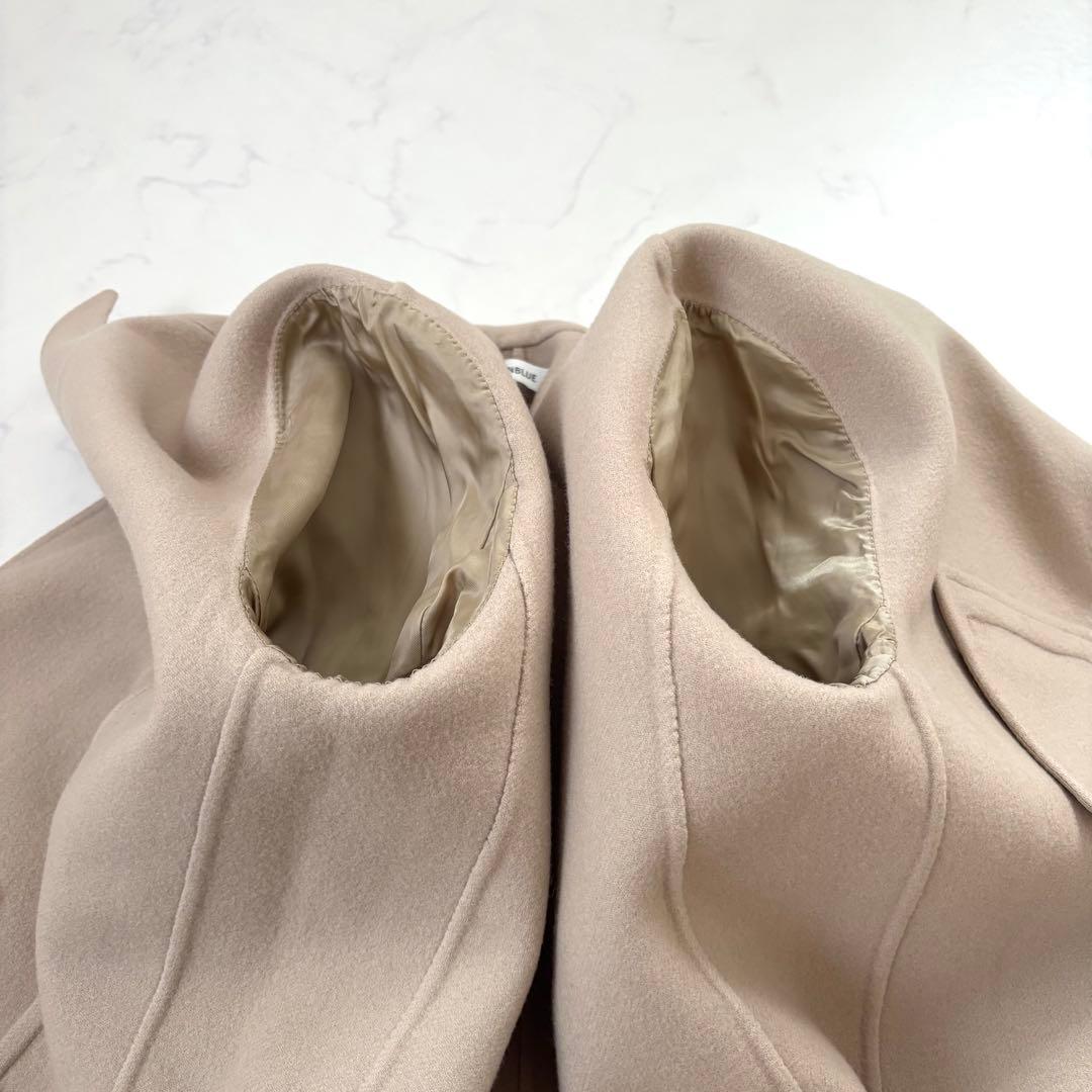 【希少なミドル丈！】マディソンブルー パールボタン チェスター リバーコート S