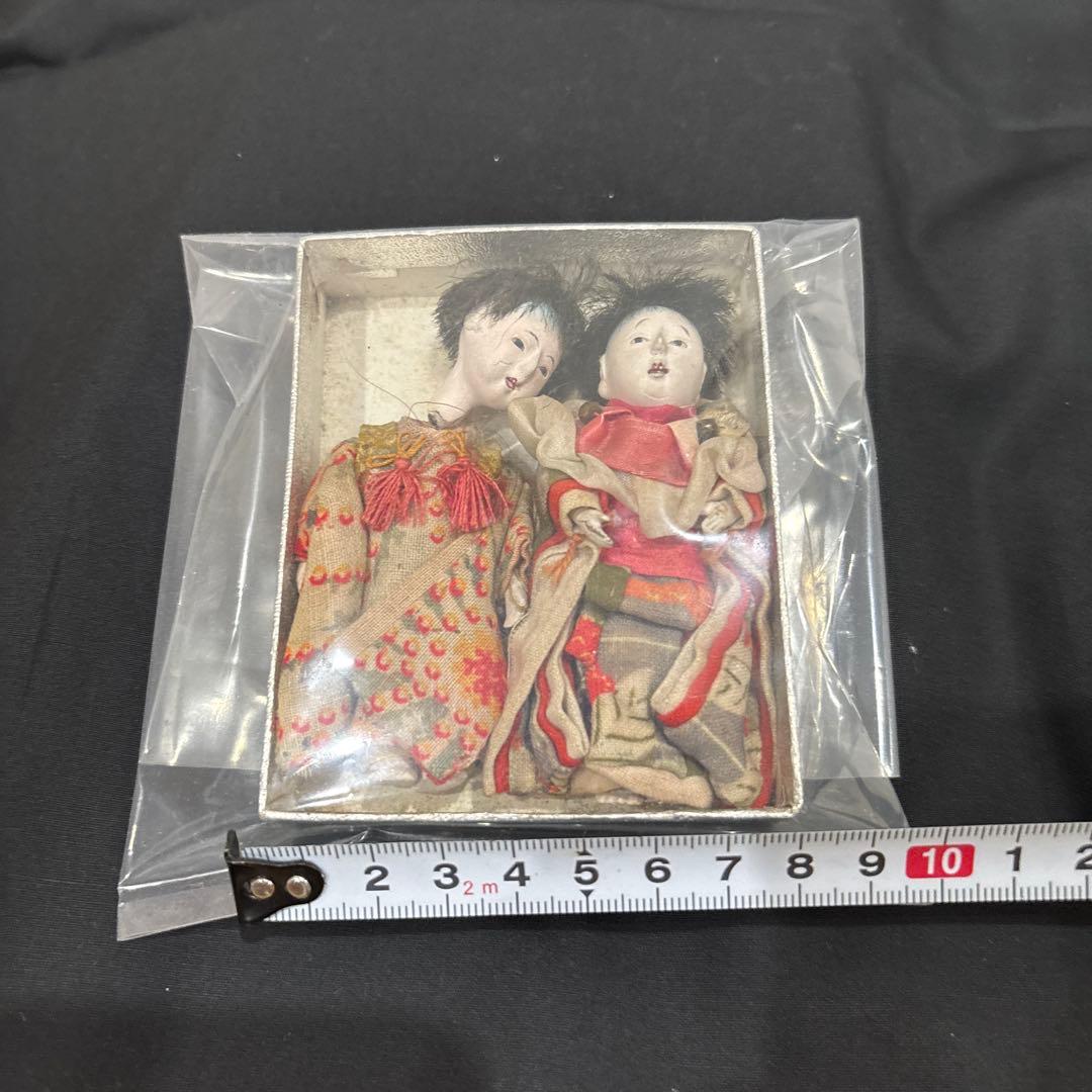 市松人形　2人　珍しい