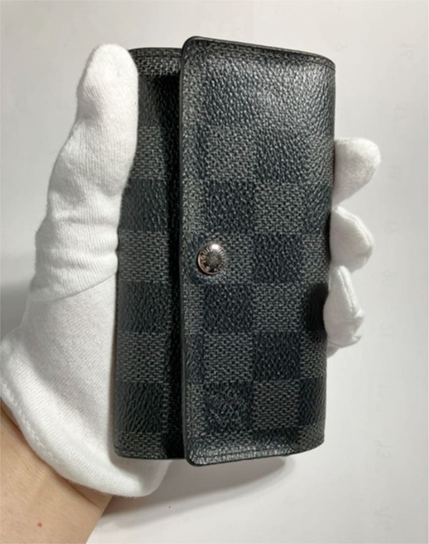 【特別価格】希少❤︎ルイ ヴィトン ダミエ ポルトクレヴォワテュール3連キーケース