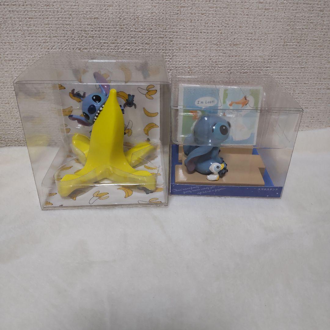ディズニーストア　スティッチ　スマホスタンドフィギュア
