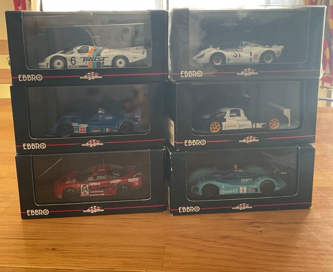 EBBRO ミニカー　6台セット売り　1/43スケール ②