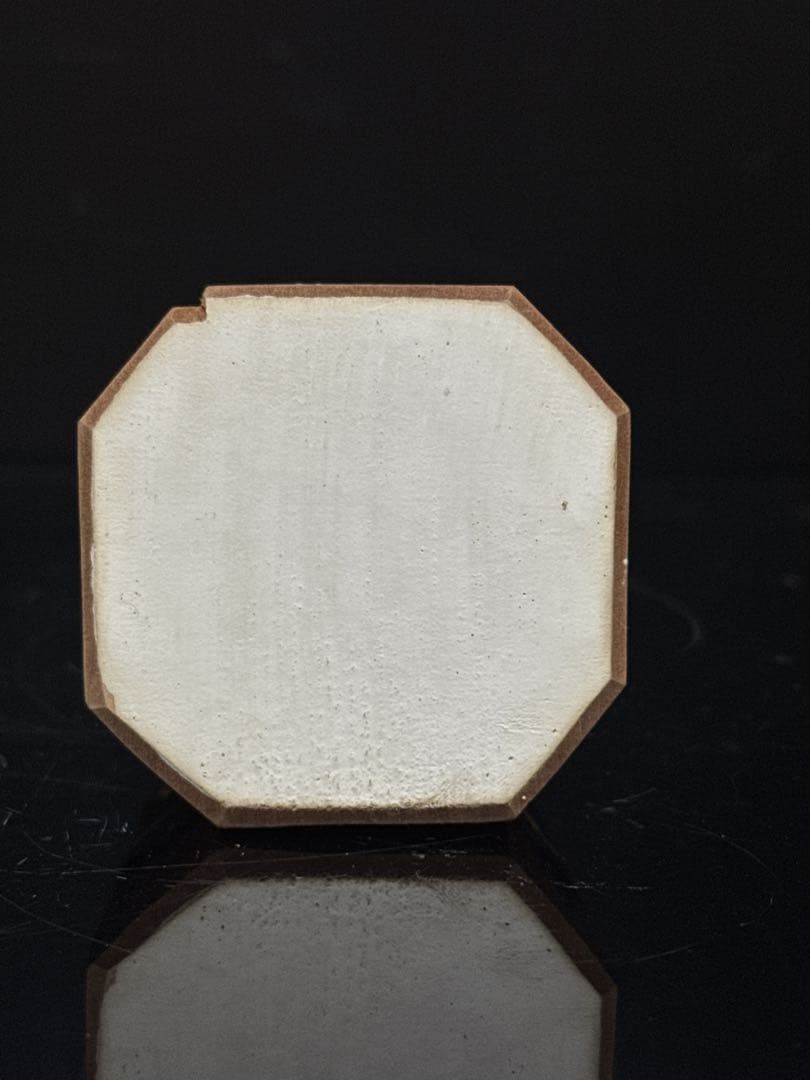 奈良 一刀彫 名人 鎌田麦風 造 立雛 置物 共箱付