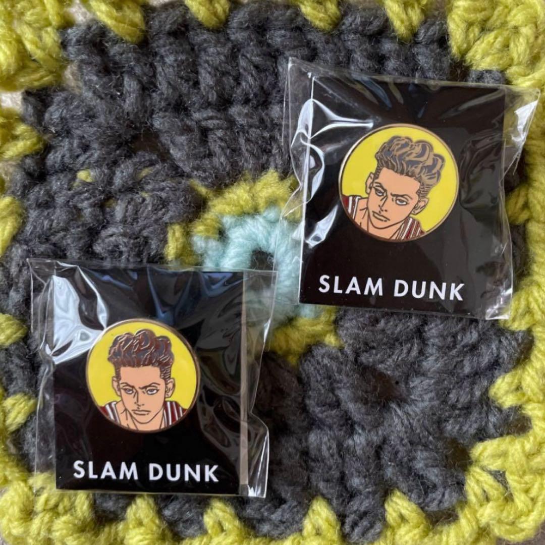 スラダン　新品未開封！SLAMDUNK 宮城リョータ　ピンバッジ2個セット