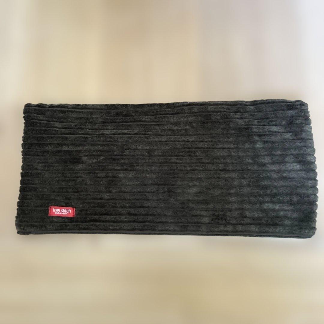 free stitch ブラック ナイロン キャリーバッグ