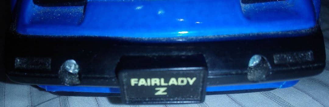 イチコー　フェアレディZ　ブリキ　青色ブルー　超希少色　中古　レトロ