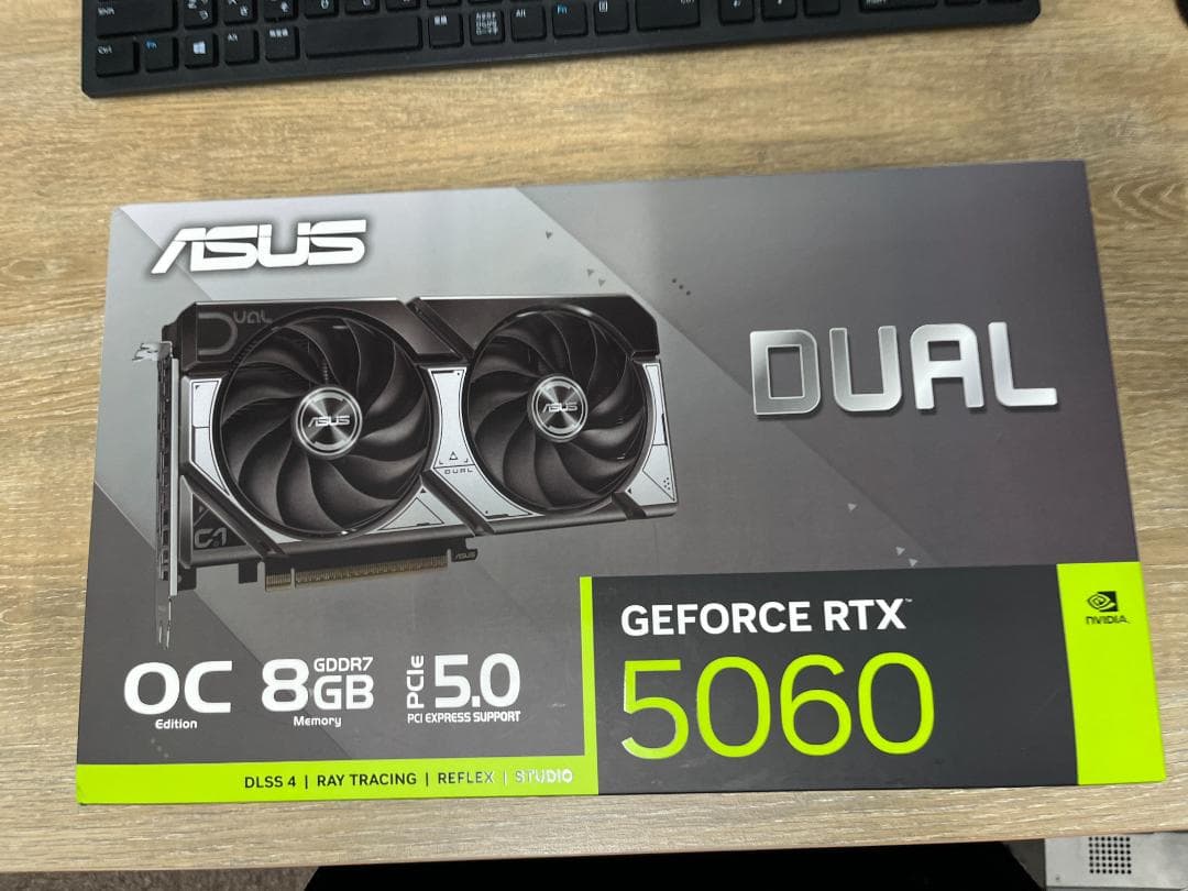 グラフィックボード・グラボ・ビデオカード ASUS GeForce RTX 5060 OC Edition