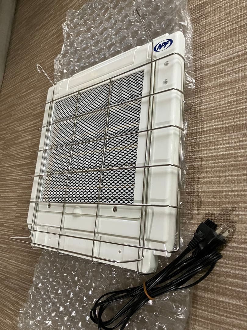 美品 遠赤外線 パネルヒーター ステンレスホルダー付き マイカヒーター 小動物