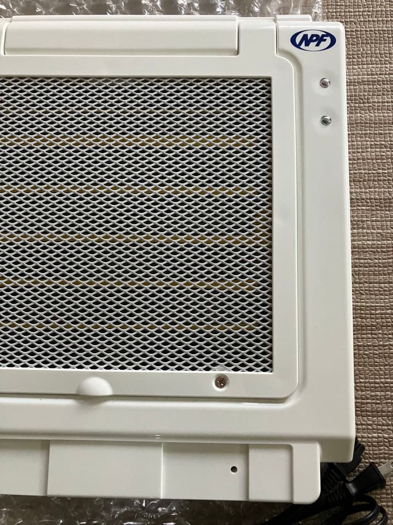 美品 遠赤外線 パネルヒーター ステンレスホルダー付き マイカヒーター 小動物