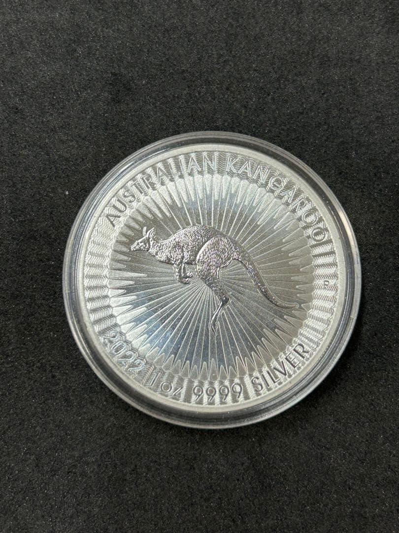 オーストラリア　カンガルー銀貨　1オンス　本物保証　ケース付き　④