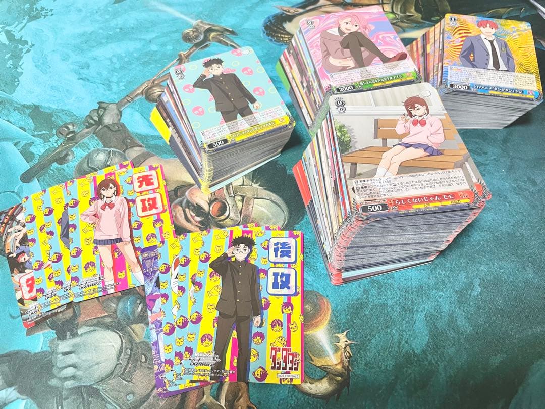 ヴァイスシュヴァルツ ダンダダン RR以下 4コン 先攻後攻マーカー8種付き