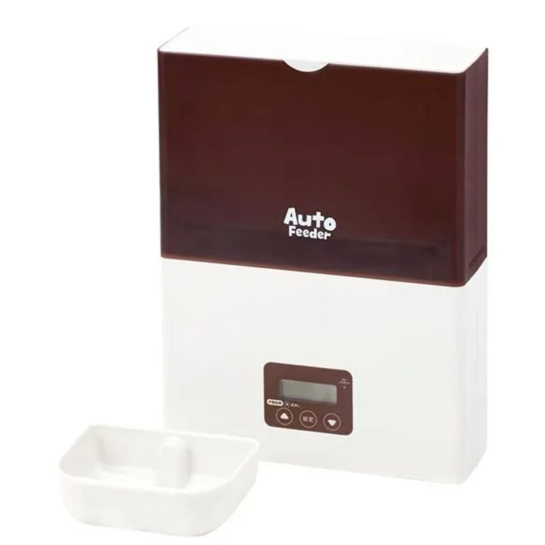 マルカン　ペット用　自動給餌器 オートフィーダー　ケージ取付タイプ　コンセント