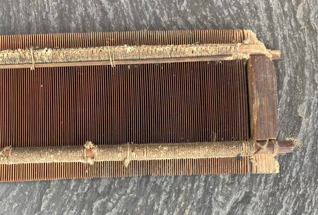 竹筬　竹細工　民芸品　古民具　アンティーク　ビンテージ　古道具　機織り　時代物