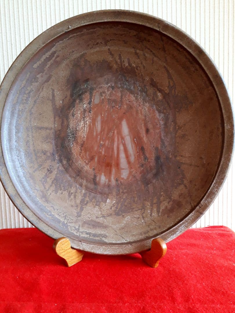 備前焼、嶋幸博の大皿