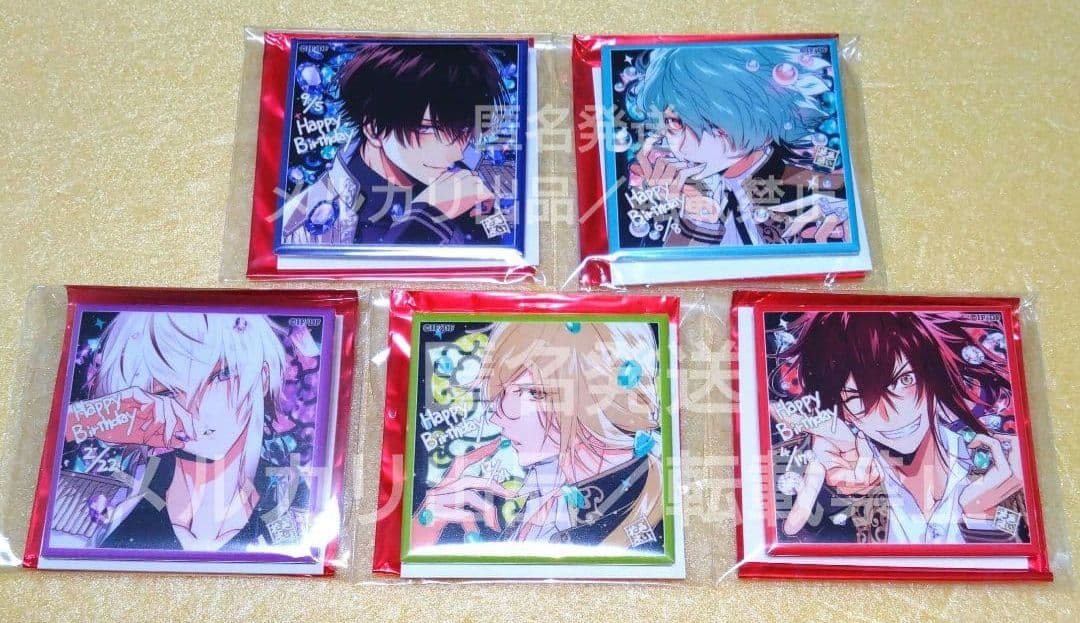 Collar×Malice　カラマリ　バースデー缶バッジ　コンプ