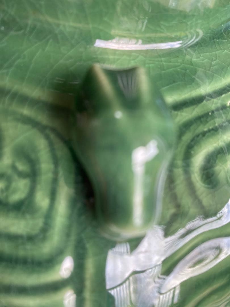 台湾官窯瑞獸双耳壺