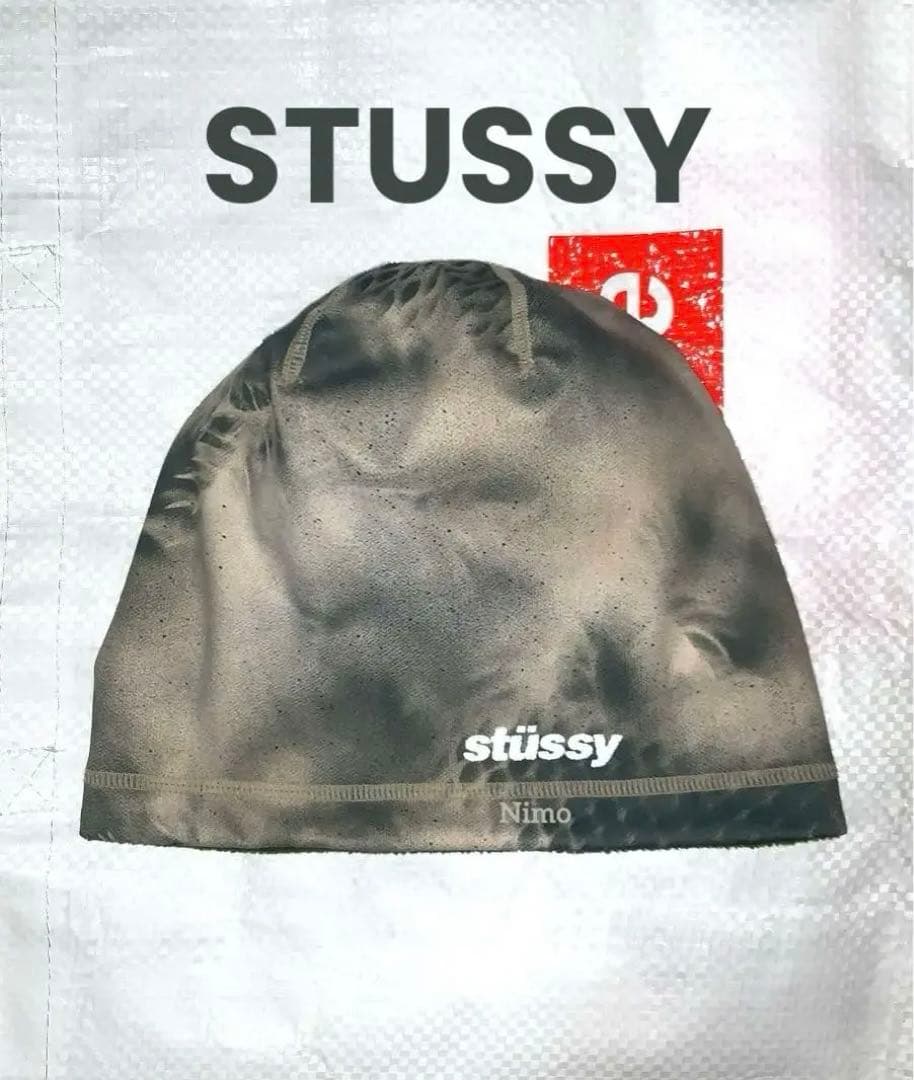 Stussy ビーニー キャップ　CAMO Y2K KPOP