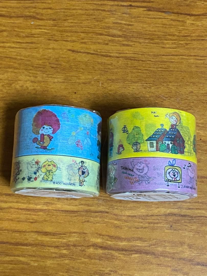 水森亜土　マスキングテープまとめ