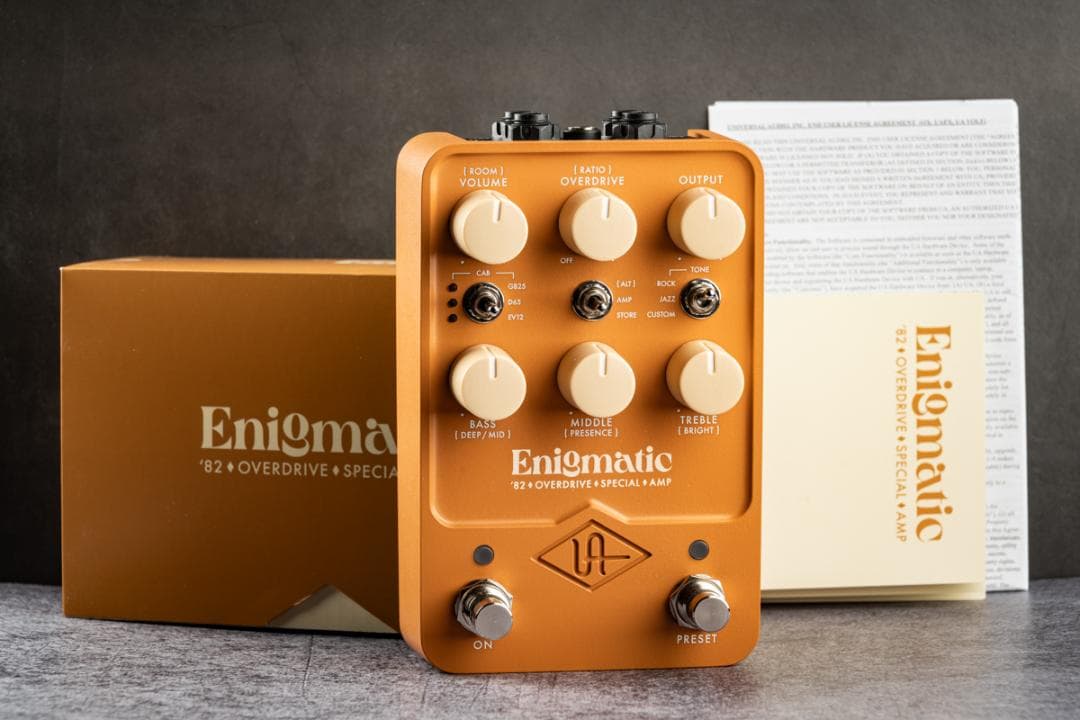 ギター UAFX Enigmatic '82 Overdrive Special Amp
