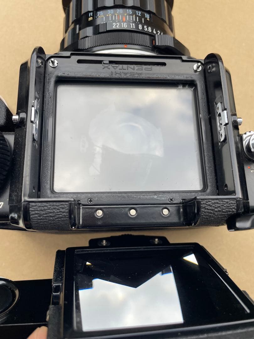 ひ*き様 Pentax 6×7 105mm F2.4 ウッドグリップ付き