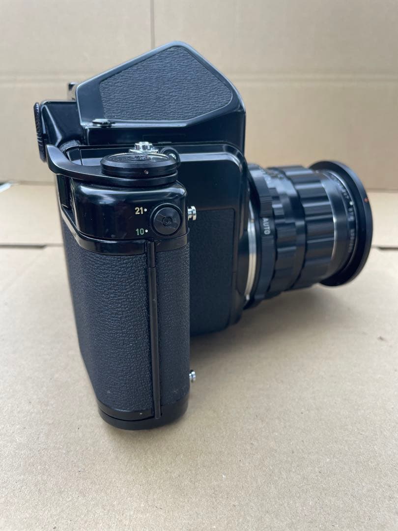 ひ*き様 Pentax 6×7 105mm F2.4 ウッドグリップ付き