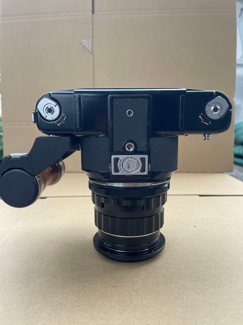 ひ*き様 Pentax 6×7 105mm F2.4 ウッドグリップ付き