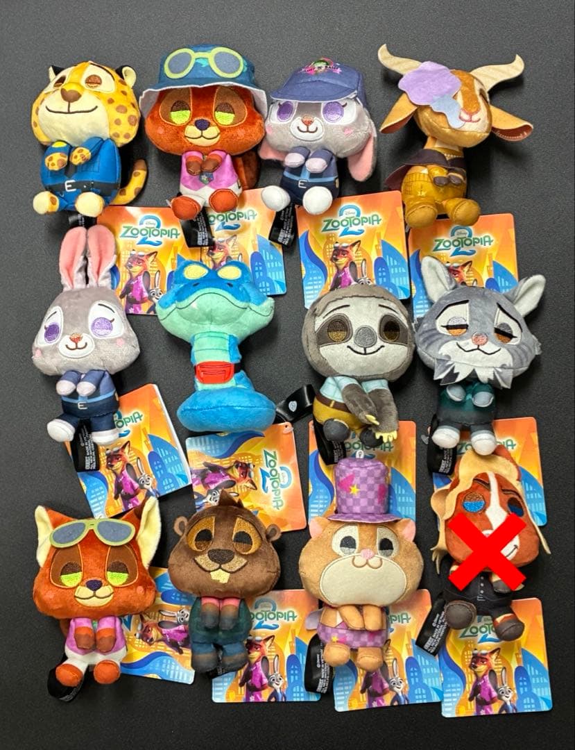 ズートピア2 &youマスコット 11種 セット