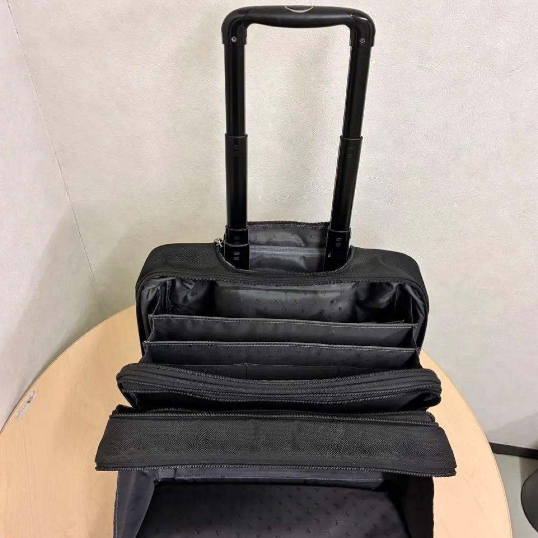 【美品✨】TUMI トゥミ 2輪キャリー ビジネスバッグ エクスパンダブル