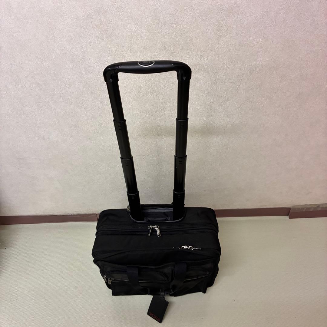 【美品✨】TUMI トゥミ 2輪キャリー ビジネスバッグ エクスパンダブル