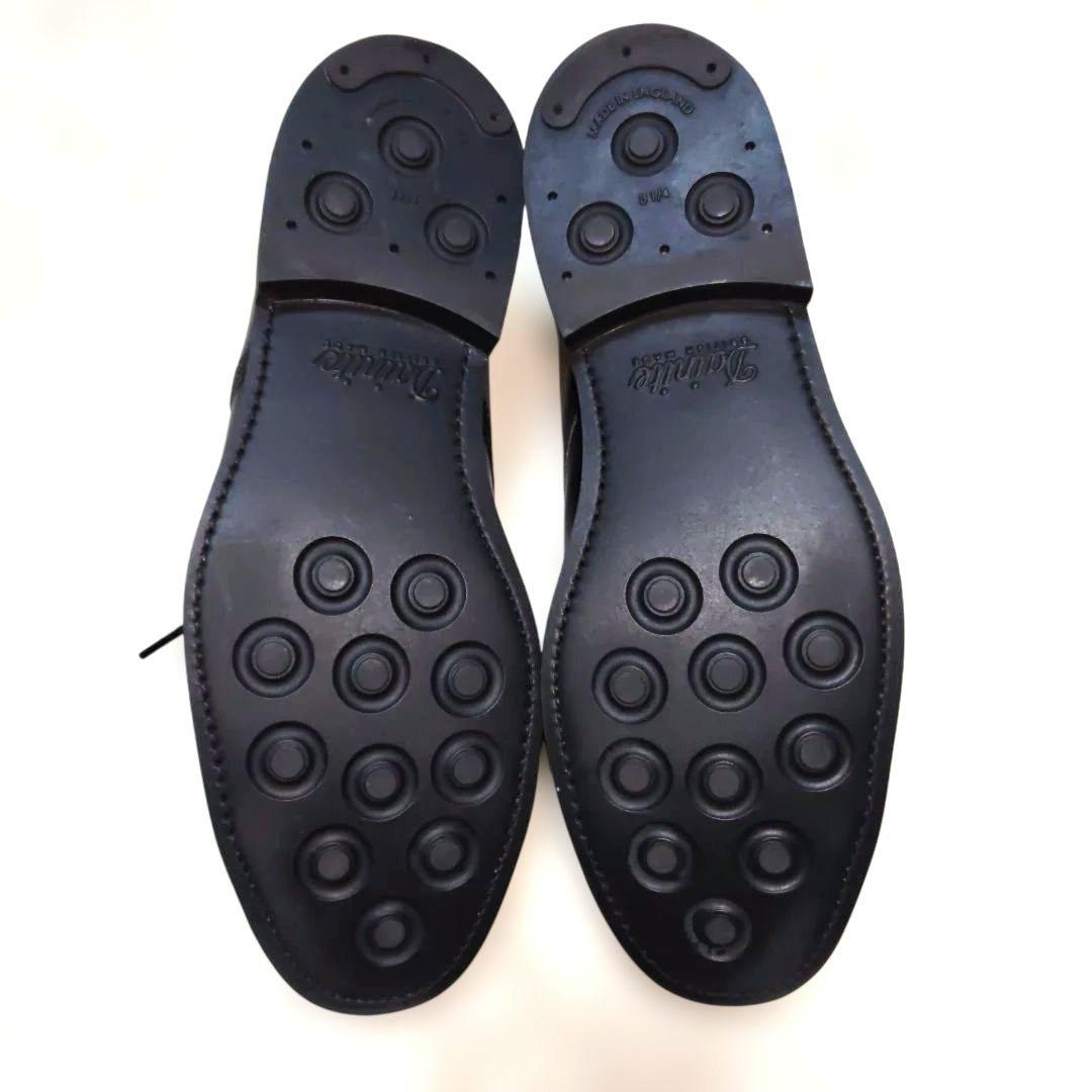 Sanders ミリタリーダービー GB8 ブラック カーフ