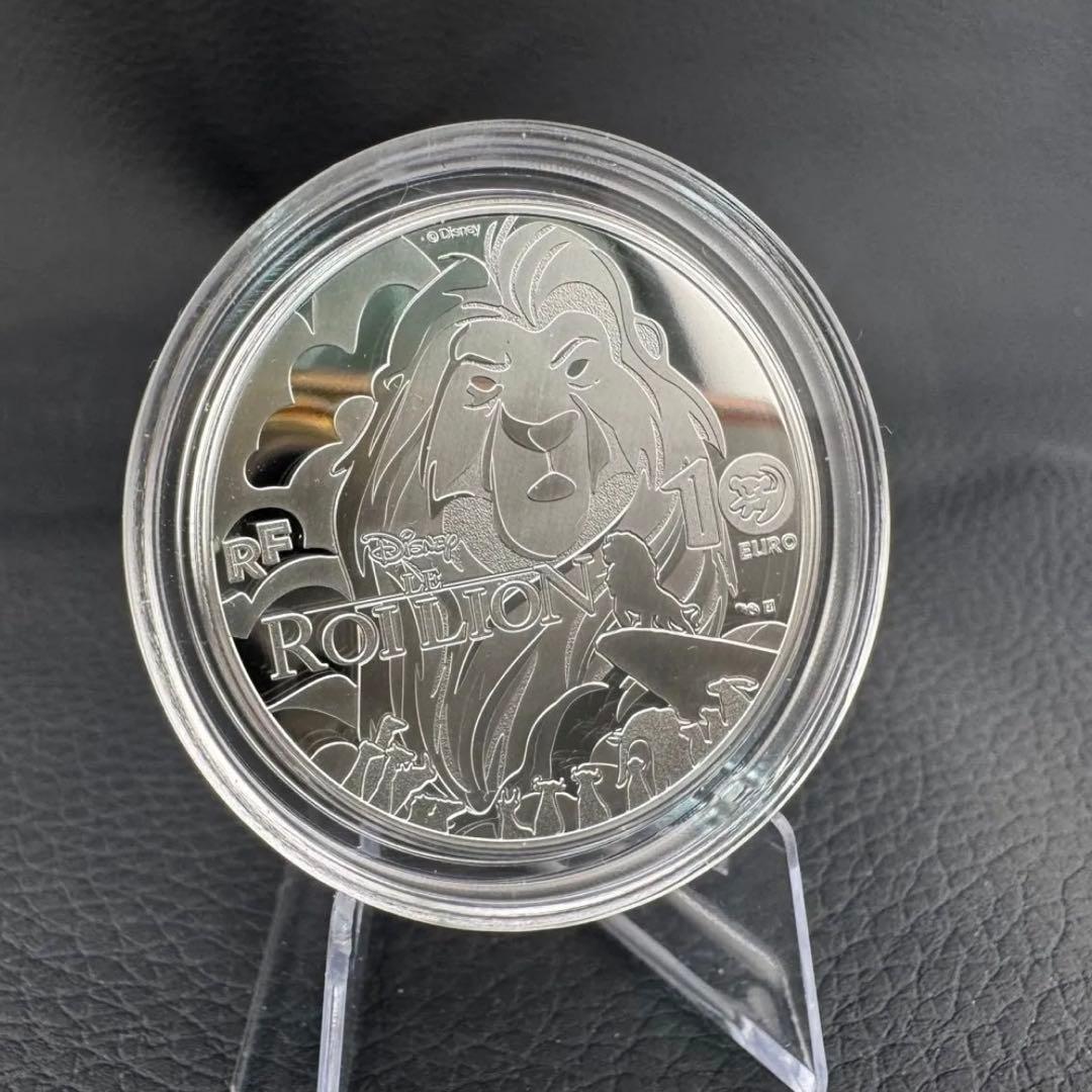 銀貨 ディズニー ライオンキング 30周年 カラー + プルーフ 5000枚限定