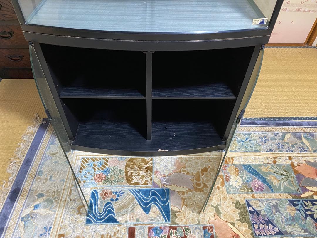 大きな水槽 蛍光灯照明付き