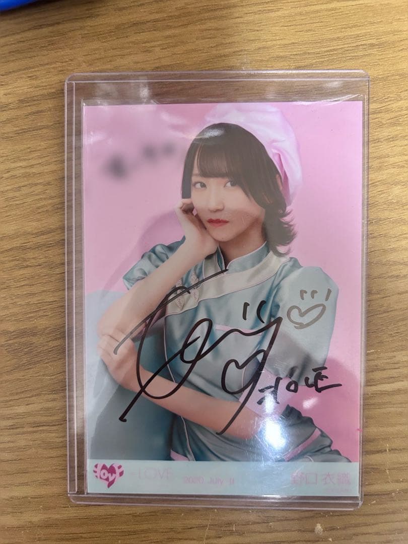 野口衣織 cameo直筆サイン生写真